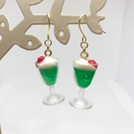 ♡再販×3♡ソーダフロートピアス／イヤリング