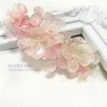 あじさいバレッタ＊pink