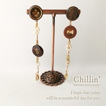 ❣︎ SALE ❣︎ ❦︎ Lierre chocolate ❦︎　ピアス/イヤリング