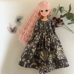 リバティ　ヨシエのマキシワンピース