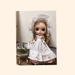 ブライスサイズ ドール服   いちごの気持ち①（ロング丈）