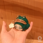 toneri33様専用  がま口 緑 かえる