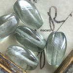 【20粒✴︎9×6mm】チェコビーズ ✴︎ツイスト《オリーブラスター薄め》