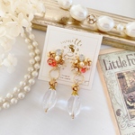 ♡clear drop pierce♡