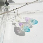 水辺の夜明け色の鉱石＊ピアス・イヤリング