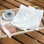インナーマスク　ガーゼ生地　２枚セット　ハンドメイド