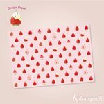 【pink strawberry】A4サイズ デザインペーパー