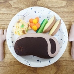 【受注製作】ステーキプレート＊フェルトでままごと