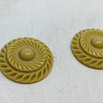 まるで陶器のようなカボションパーツ2pieces