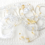 New！８個★クリアリングプレート　金箔銀箔