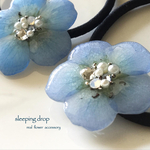 Nemophila 一輪ヘアゴム