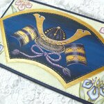 Ｋさまご予約品❤端午の節句ボード【紫兜】（送料無料）