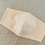 ⭐【即発送】オーガニック晒し木綿♡立体インナーマスク☆大人・女性用☆大人可愛いデザイン・生成り