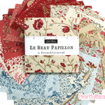 USAコットン moda charmpack 42枚セット LE BEAU PAPILLON 生地 布 花柄