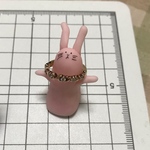 うさぎの指輪置き