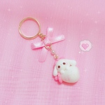 ばぶしゅがうさ🍼ゆらゆらリング🐰ピンク