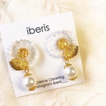 ✿可愛いお花ピアス／イヤリング