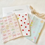 子ども用マスクキット   大きめマスク女の子用3枚分 