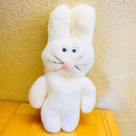 薄ピンク鼻うさぎさん