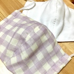 立体布　マスク　ガーゼ　2枚セット
