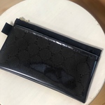 マスクケース♡黒　黒ファスナー