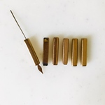 【C】Rectangle Tube Glass Beads