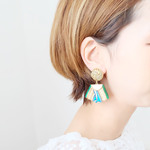 【TIME SALE】【１点のみ】【 chimie vintage-1200】ヴィンテージボタンとブロードリボンジュリー