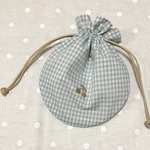 chim様ご注文商品　ギンガムチェック    巾着
