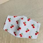 🍒 【即発送】園児～小学校中学年くらいまで。3重構造立体インナーマスク☆小学生・女の子・キッズ／cherry