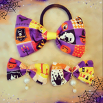 ヘアゴム&ピアス ハロウィンセット♡