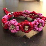 【カラーオーダー】お花編み首輪