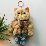 482❤️ふわもこ猫chanチャームストラップ