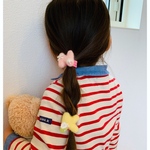 イニシャル ヘアゴム  羊毛フェルト