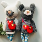 496❤️再再再販　仲良しクマchanぬいぐるみ