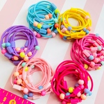★new♡キッズ カラフルヘアゴム 資材 60本