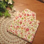 【再販】仮置きマスクケース　花(ピンク)1