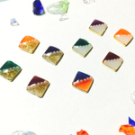 秋色♡ハーフ ノンホールピアス