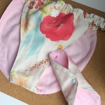 最後の1枚 30％off    浅ばき、Lサイズ、ライナー付き、Wガーゼ使用【華やかな花】浅ばき、深ばき、M、L、LL、ふんどしパンツ  リンパよけショーツ 下着 普段ばき mameパンティ