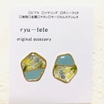 ✨春の新作デー2020✨のレジンイヤリング、レジンピアス