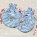 luxandtrip様ご注文商品　ギンガムチェック   丸巾着