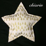 【再販3】スタークッション　★Raindrop pattern★　