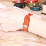 レザーブレスレット 本革 栃木レザー ORANGE 601