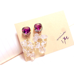 煌めくライラックとクリスタル