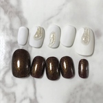 シンプルラメネイル