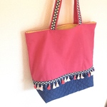 bambamboo14様専用！　タッセルフリンジが可愛い　レッスンバッグ☆お稽古バッグ☆絵本バッグ/Lesson Bag  /入園入学/保育園/幼稚園/小学校/通園/通学/女の子