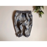 【80size】星柄のクロップドサルエルパンツ