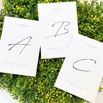 【送料無料】ナチュラルテーブルナンバー 結婚式 ウエディング