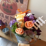 【再再販】先取り♪ ハロウィン お洒落　ブリキ缶アレンジ