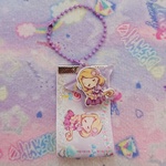 プリンセスキーホルダー ☆ パープル