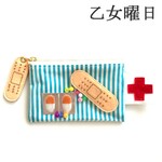 再販・どこが痛いですか？お医者さんごっこミニポーチ◆絆創膏Ａ